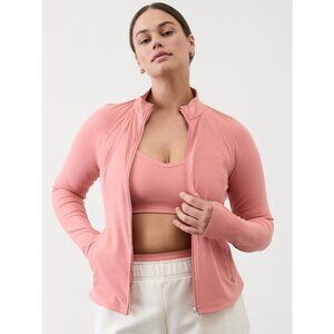 Athleta S  Salutation Jacket 2.0 Small Nature Rose